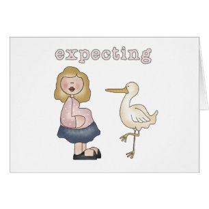 Expectant Mum and Stork