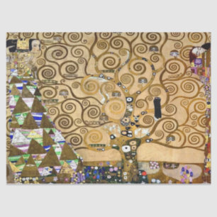 Expectation by Gustav Klimt Tissue Paper