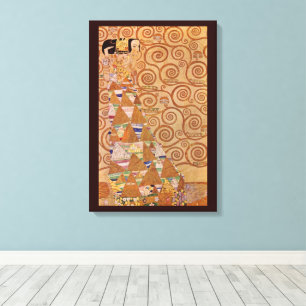 Expectation by Klimt Vintage Victorian Art Nouveau Canvas Print