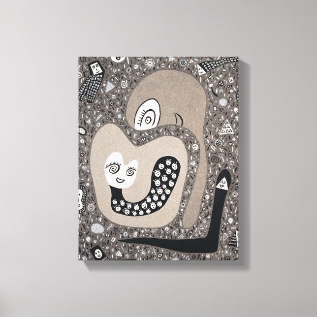 Expecting A Baby Canvas Print (Front)