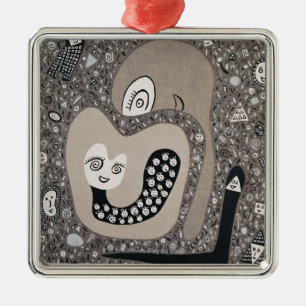 Expecting A Baby Metal Tree Decoration