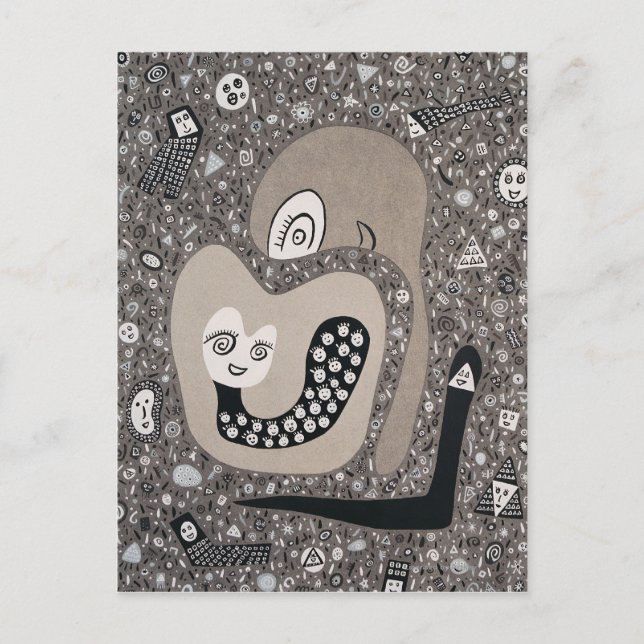 Expecting A Baby Postcard (Front)