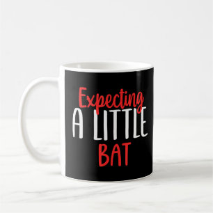 Expecting A Little Bat Pregnancy New Mum Coffee Mug