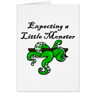 Expecting a little monster