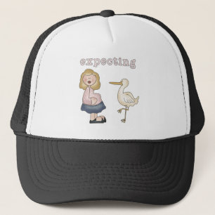 Expecting Baby - Stork Tshirts and Gifts Trucker Hat
