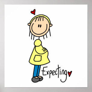 Expecting Baby T-shirts and Gifts Poster