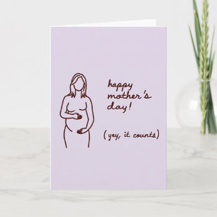 Expecting Mother Love Card