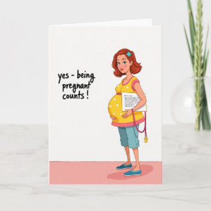 Expecting Mothers Day Affirmation Card