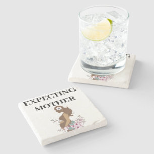 Expecting Mothers Stone Coaster