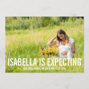 Expecting   Pregnancy Announcement