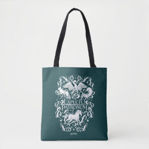 Expecto Patronum Filigree Graphic Tote Bag