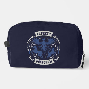 Expecto Patronum Vintage Silhouette Graphic Dopp Kit