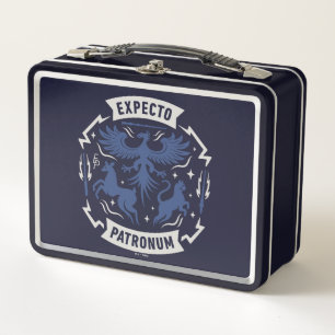 Expecto Patronum Vintage Silhouette Graphic Metal Lunch Box