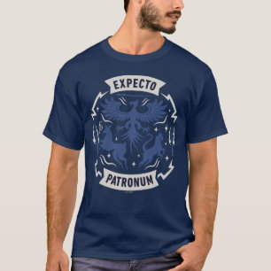 Expecto Patronum Vintage Silhouette Graphic T-Shirt