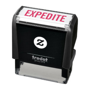 Expedite for business documents self-inking stamp
