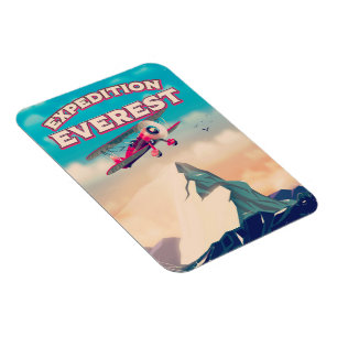 Expedition Everest Travel poster Magnet