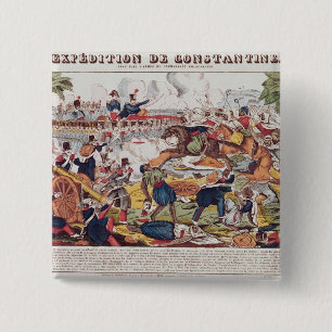 Expedition in Constantine 15 Cm Square Badge