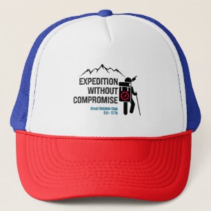 Expedition without Compromise.w Trucker Hat