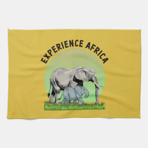 Experience Africa Tea Towel