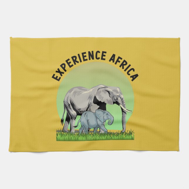 Experience Africa Tea Towel (Horizontal)