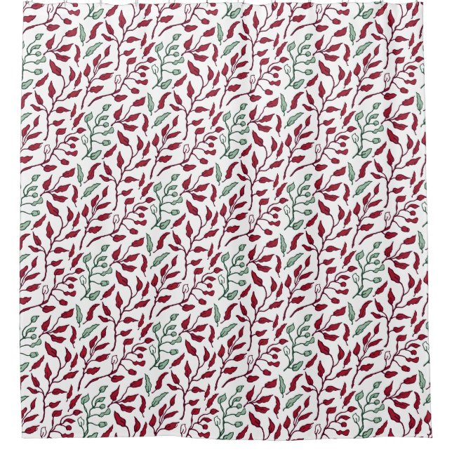 Experience Luxury with our Designer Shower Curtain (Front)