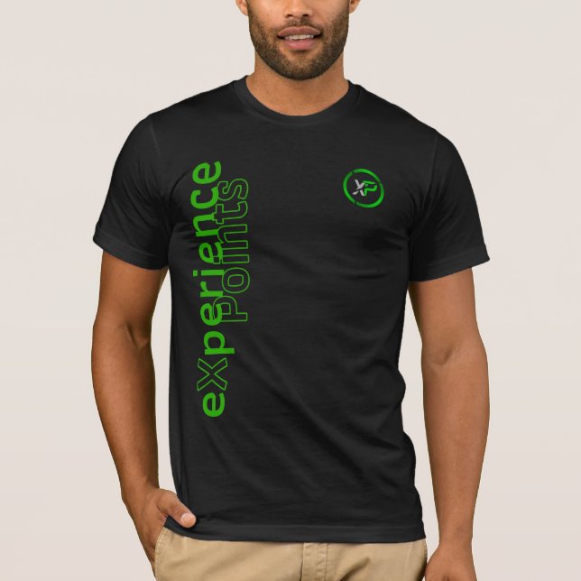 eXperience Points / XP Coin single sided design T-Shirt (Front)