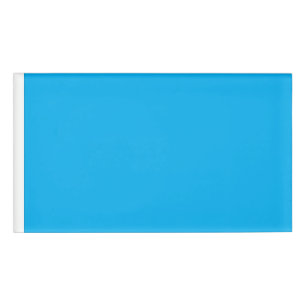 Experience the Beauty of a Clear Blue Sky Name Tag