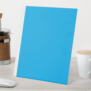 Experience the Beauty of a Clear Blue Sky Pedestal Sign