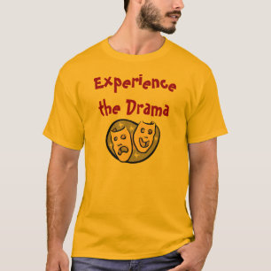 Experience the Drama with KBP on back T-Shirt