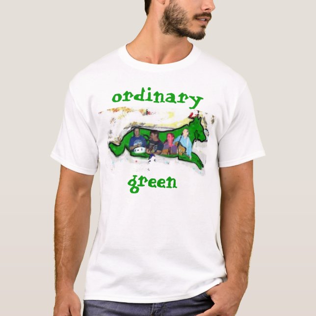 experience the ordinary green experience T-Shirt (Front)