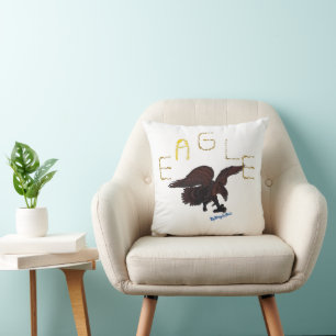 Experience the Serenity with Eagle Pillow. Cushion