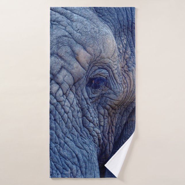 EXPERIENCE WALK WITH THE ELEPHANTS HOW ABOUT HUGGI BATH TOWEL (Bath Towel)