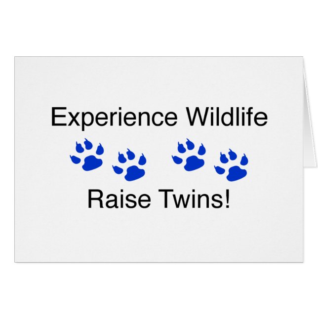 Experience Wildlife Raise Twins (Front Horizontal)
