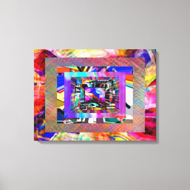 Experiment #2 canvas print (Front)