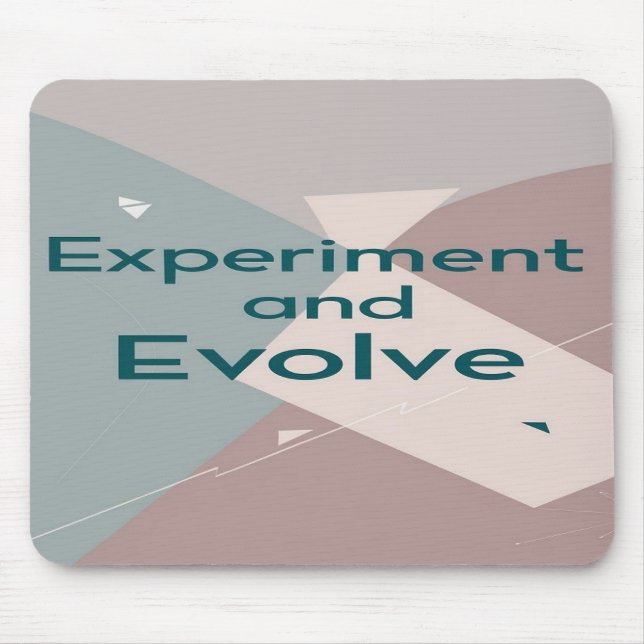 Experiment and Evolve Mouse Mat (Front)