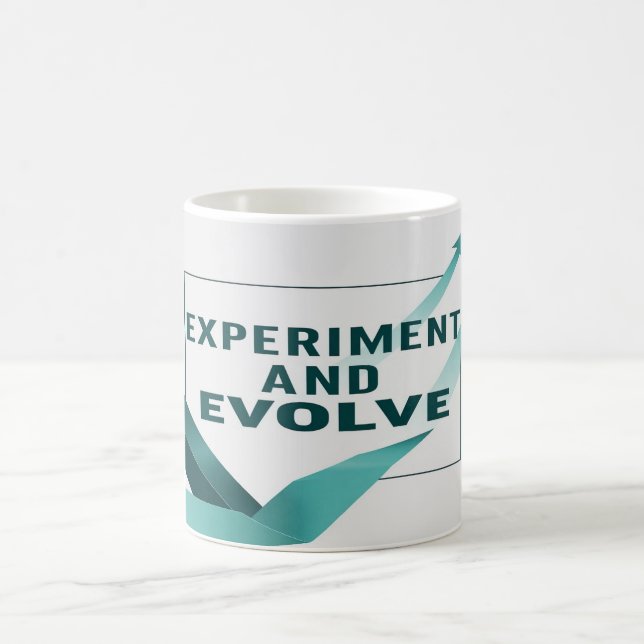 Experiment And Evolve option 2 Coffee Mug (Center)