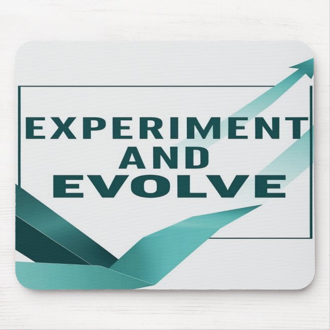Experiment and Evolve option 2 Mouse Mat (Front)