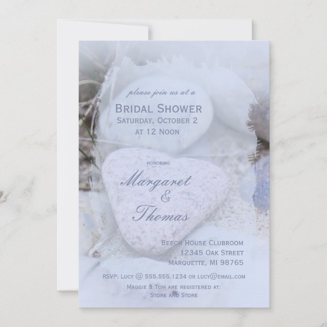 experiment Bridal Shower Invitations (Front)