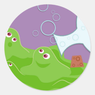 Experiment Classic Round Sticker