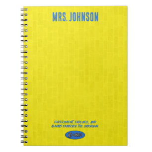Experiment Explore Embrace Unknown Science Notebook