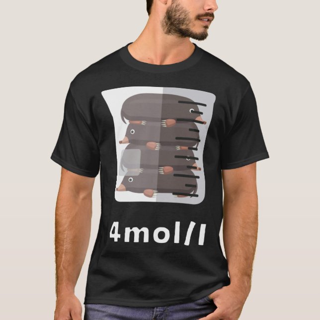 Experiment Lab Science Student Chemistry Teacher M T-Shirt (Front)