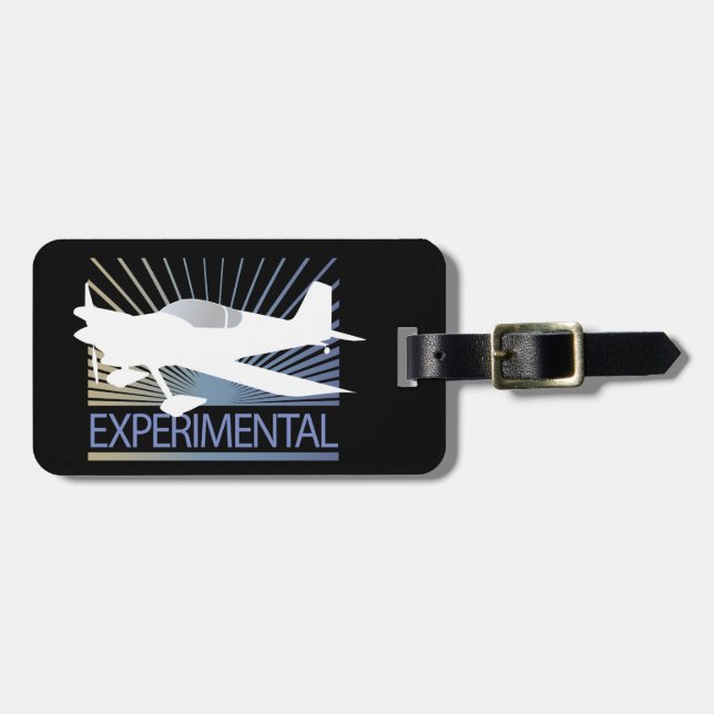 Experimental Aircraft Luggage Tag (Front Horizontal)