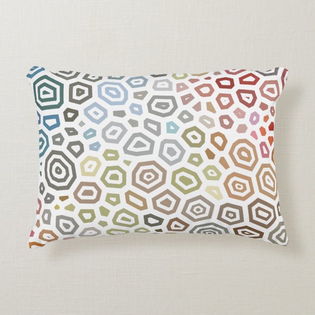 Experimental pattern 2 decorative cushion (Front)