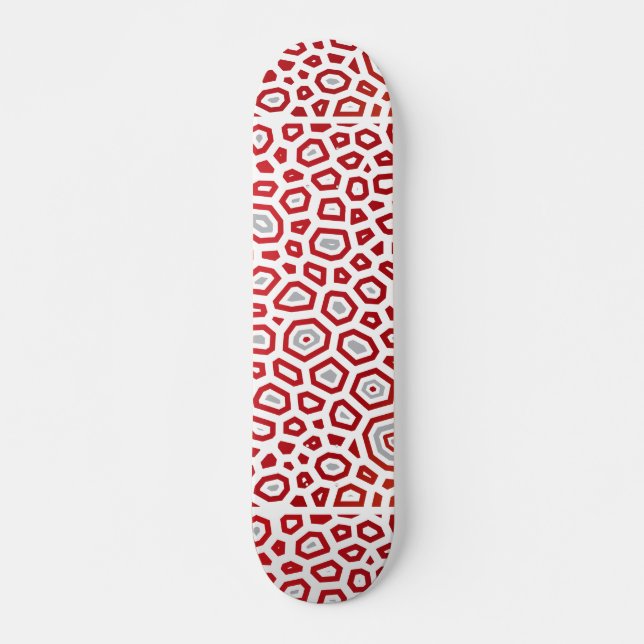 Experimental pattern 3 skateboard (Front)