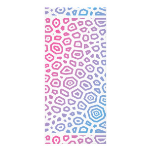 Experimental pattern 5 rack card
