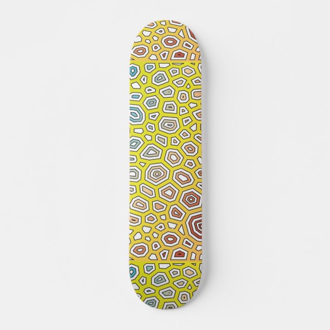 Experimental pattern 8 skateboard (Front)