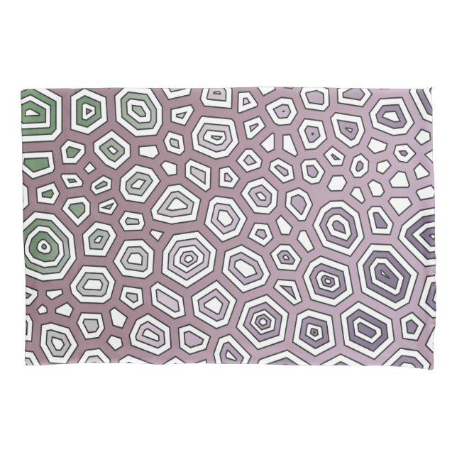 Experimental pattern pillowcase (Front)