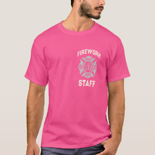 Expert FIREWORK STAFF 4th of July Squad Safety Dir T-Shirt