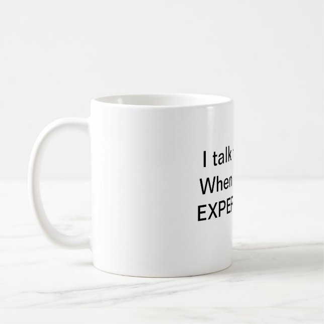 Expert  Opinion Coffee Mug (Left)