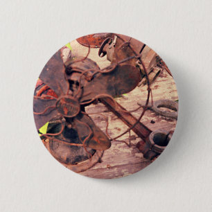 expired film vintage fan 6 cm round badge